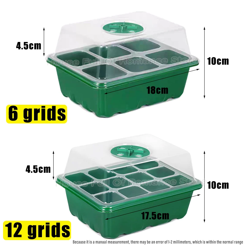 Kweekset met verstelbare vocht - Seed Starter Tray recensie en prijs