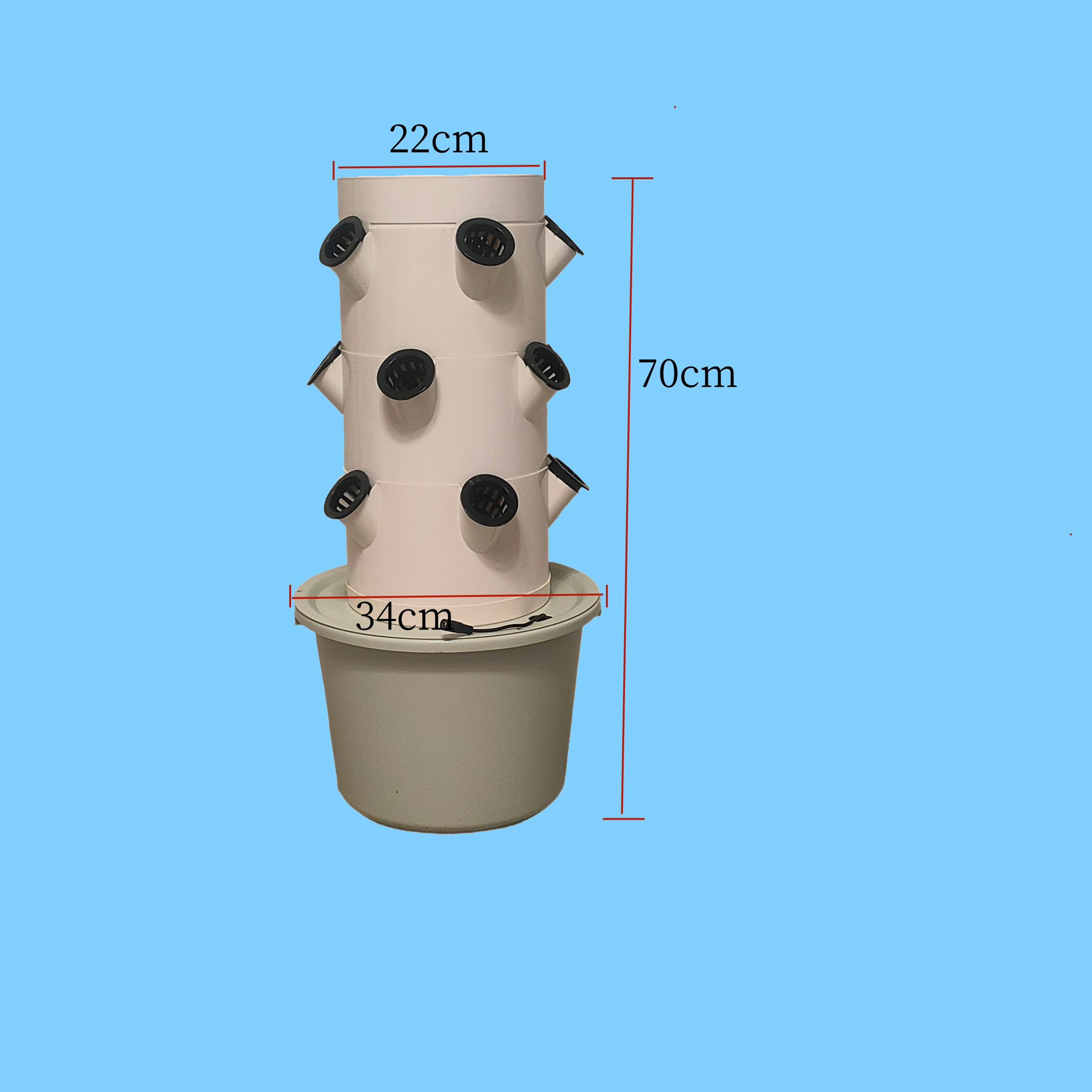 Verticaal hydroponisch kweeksy - Indoor Herb Garden recensie en prijs