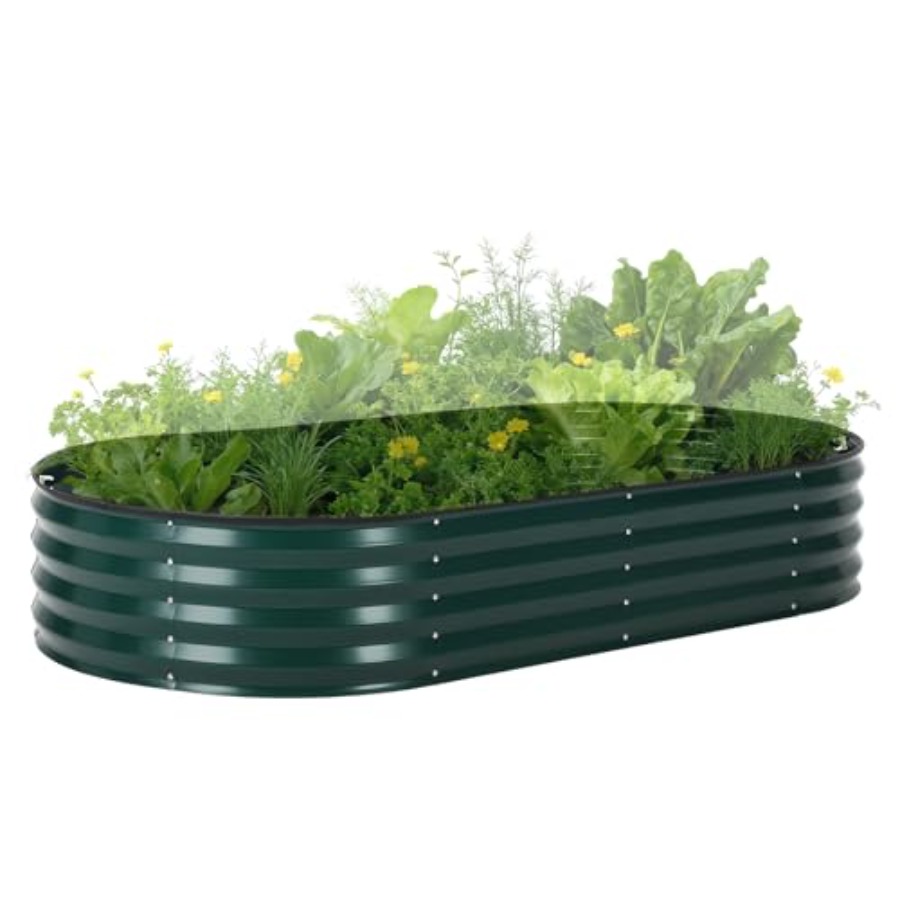 Buiten tuinbed van gegalvanise - Raised Garden Bed recensie en prijs