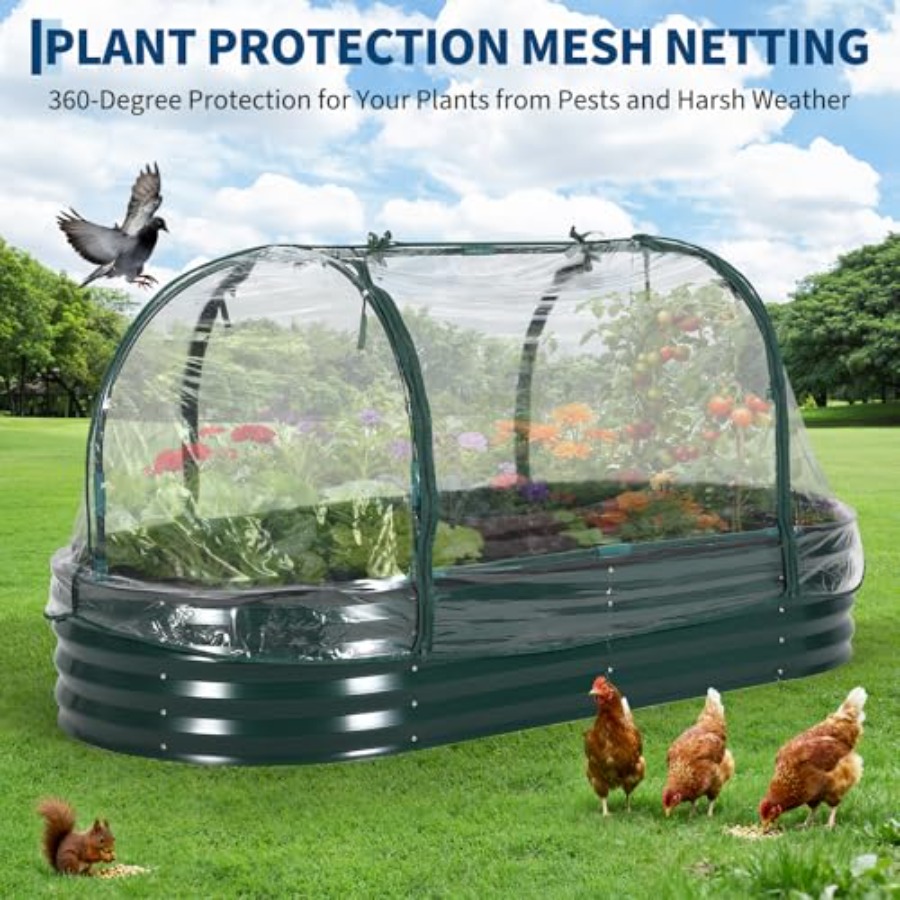 Buiten tuinbed van gegalvanise - Raised Garden Bed recensie en prijs